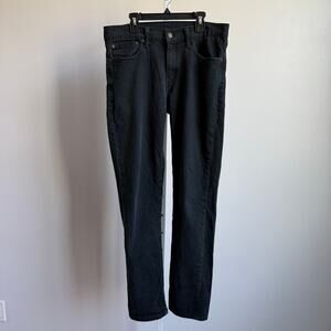 Levi's sz 32‎ black straight leg jeans